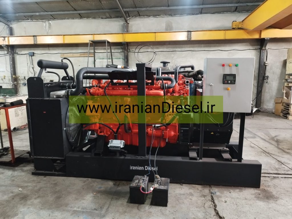 ژنراتور گازسوز اسکانیا 6 سیلندر 100 کاوا