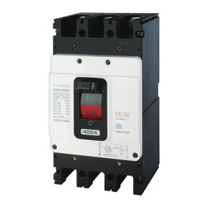 کلید کامپکت 400 آمپر هیوندای HGM400 با تنظیم حرارتی و قدرت قطع 45kA