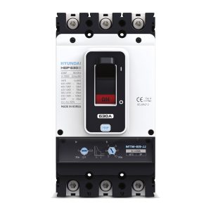 کلید اتوماتیک هیوندای HGP400 سه پل 400 آمپر تمام‌تنظیم حرارتی و مغناطیسی 50kA